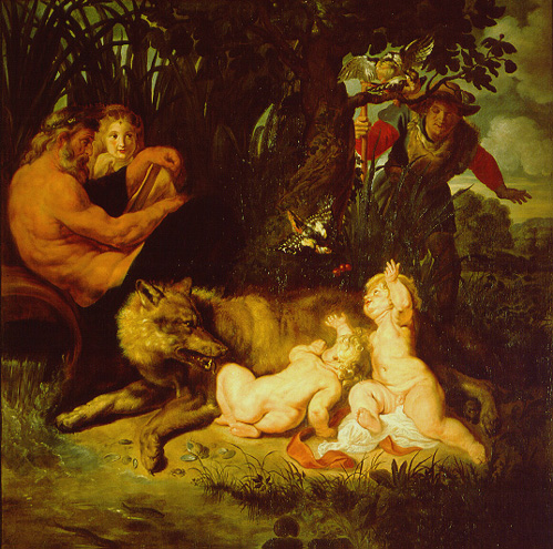 Romulus et Remus par Rubens